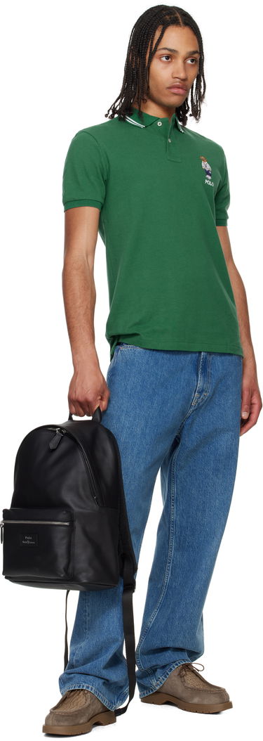 Rygsæk Polo by Ralph Lauren Polo Ralph Lauren Smooth Leather Backpack Sort | 405962452001, 3