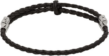 Armbånd Bottega Veneta Bottega Veneta Braided Leather Bracelet Brun | 838329V507C2113, 1