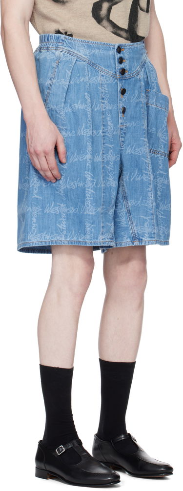 Shorts Vivienne Westwood Vivienne Westwood Romario Bermuda Shorts Blå | 39060002-W014J-, 1