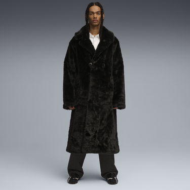 Frakker Puma Long Faux Fur Coat A$AP ROCKY x Flacko Sort | 633401_01, 2