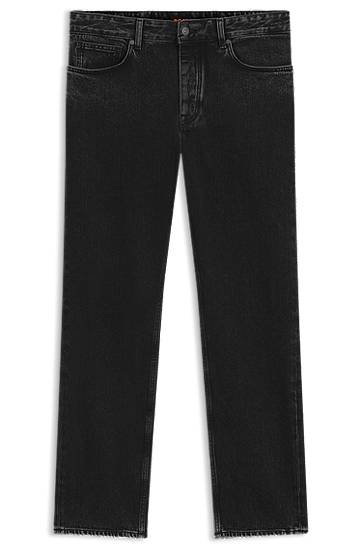 Jeans BOSS Regular-fit jeans comfort-stretch denim Sort | 50549861, 0