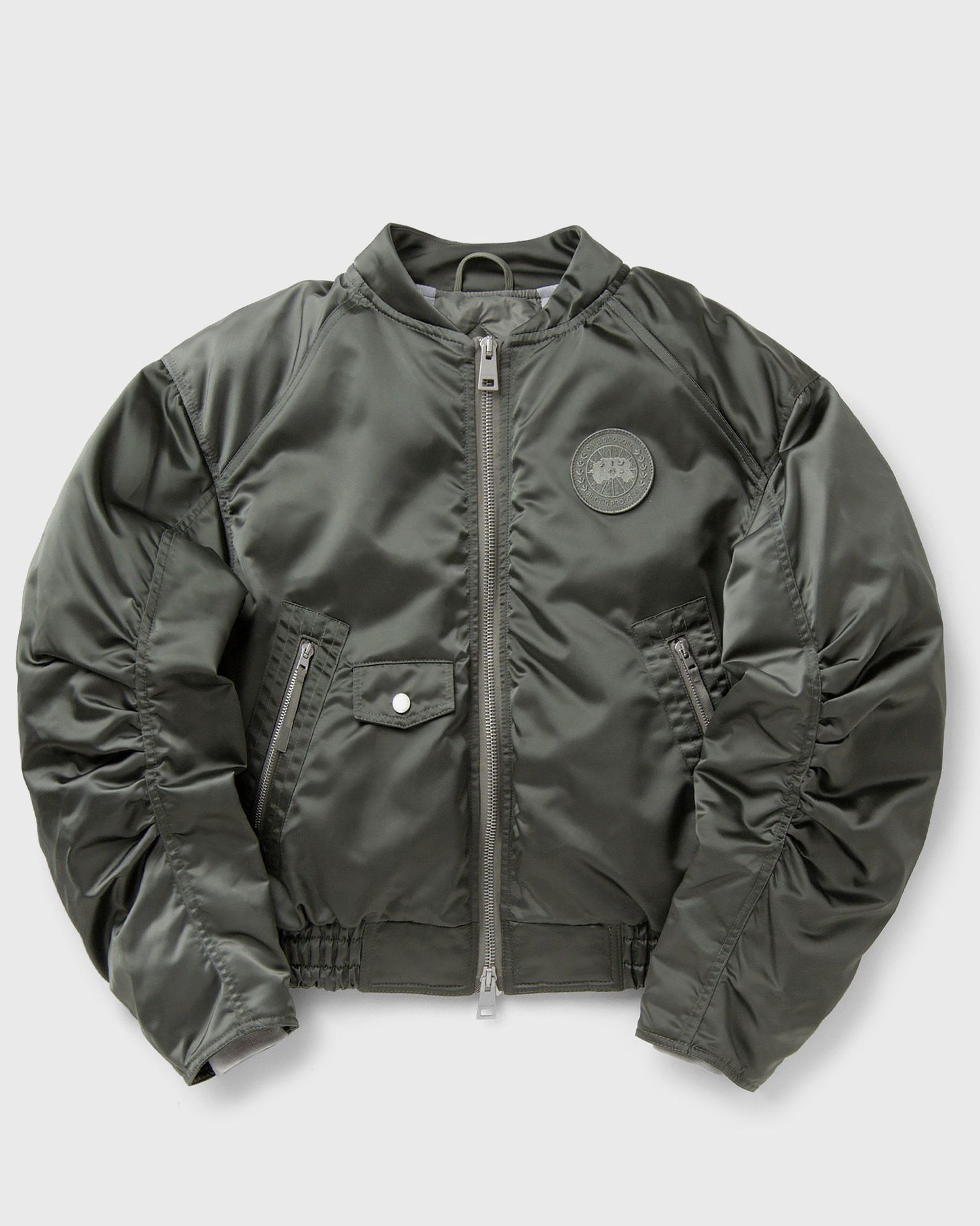 Bomberjakke Canada Goose Satin Full-Zip Bomber Jacket Grøn | 4904WT-9852, 0