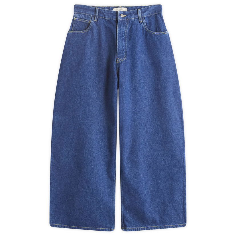 Bukser Studio Nicholson Studio Nicholson Volume Pant, Size Large Blå | PAOLOSNM-1023-WSI