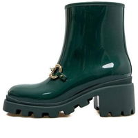 Horsebit Ankle Boots with Buckle Accent
