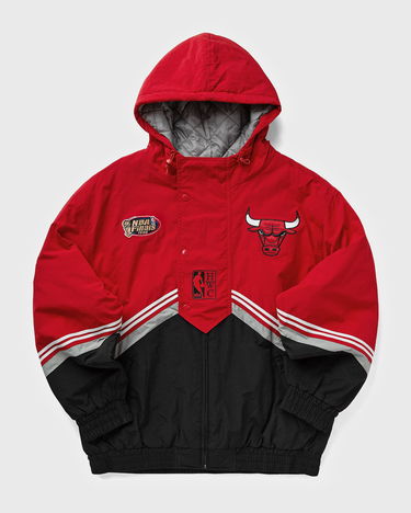 Vindjakke Mitchell & Ness Mitchell & Ness Chicago Bulls Throw It Back Retro Jacket Rød | JK8094-CBUBKSC, 0