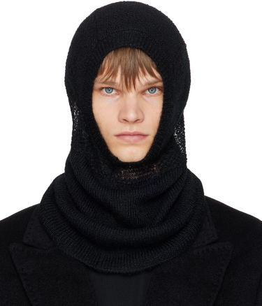 Hat Ann Demeulemeester Ann Demeulemeester Knit Balaclava Sort | B0013191-KN070-099, 0