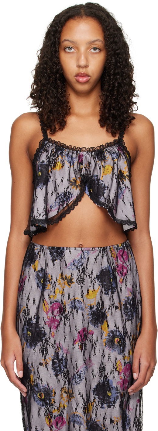 Nederdel Anna Sui Anna Sui Lace Camisole Flerfarvet | 0123C20
