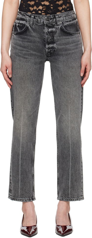 Jeans Anine Bing Anine Bing Kate Straight-Leg Jeans Grå | A-06-11158-WHG6, 0
