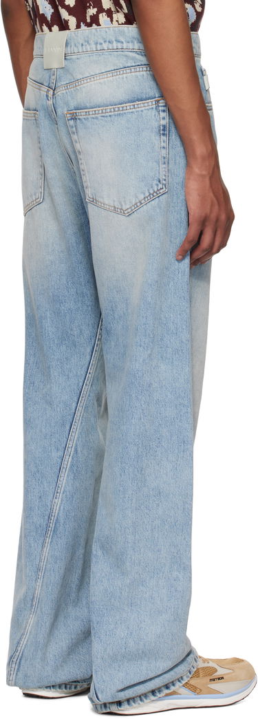 Jeans LANVIN Lanvin Twisted Straight-Leg Jeans Blå | RM-TR0051-D087-P25, 2