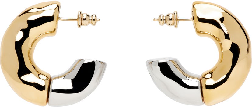 Øreringe AMI AMI Paris Dune Hoop Earrings Metalisk | UJW219.361