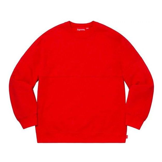 Sweater Supreme Crewneck Rød | SUP-SS20-500