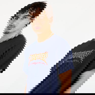 T-shirt Thrasher T-Shirt Thrasher Cracked by Exteenager Mørkeblå | 145774, 1