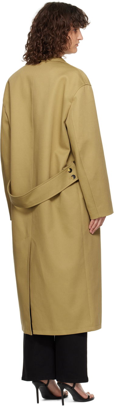 Trenchcoat Courrèges Courrèges Cocoon Coat Grøn | 125CMA196PL0179, 2