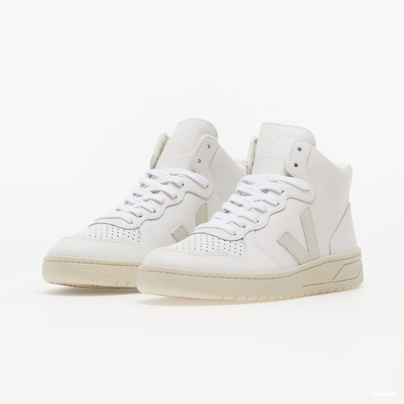 Sneakers og sko Veja V-15 Leather Hvid | VQ0201270A, 1