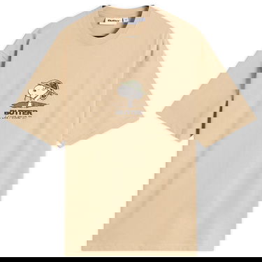 T-shirt Butter Goods Peanuts Can't Stand It Graphic T-Shirt Beige | BGBP240101-WSA, 0
