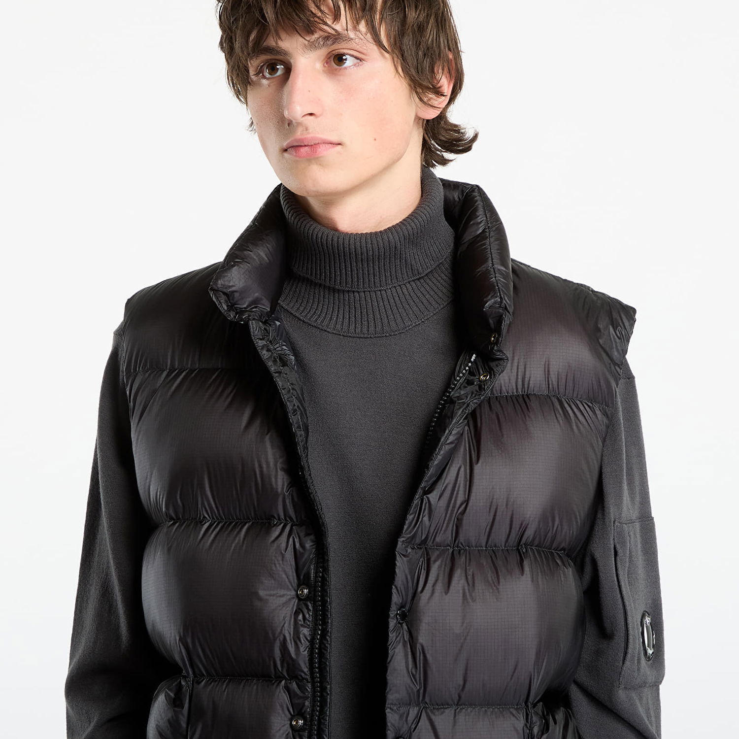 Vest C.P. Company D.D. Shell Down Gilet Black Sort | 19CMVE192A110416A-999, 1
