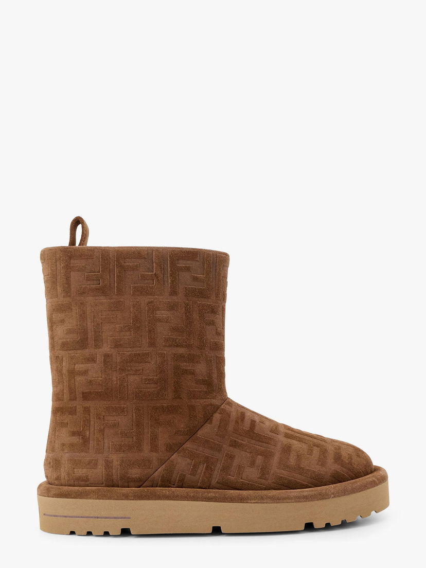 Sneakers og sko FENDI Suede Ankle Boots Brun | 8T8606ASA1F0C23