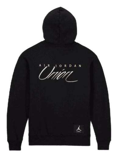 Sweatshirt Jordan Union x MJ Fleece Hoodie Sort | DV7335-010