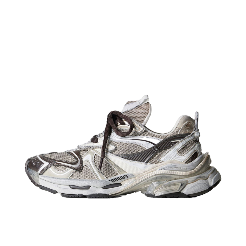 Sneakers og sko Balenciaga Runner 2.0 Beige Brown Grå | 779066W3RXP2000