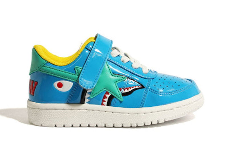 Sneakers og sko BAPE BAPE Sta Shark (PS) Blå | 1H20-391-601 BLU, 0