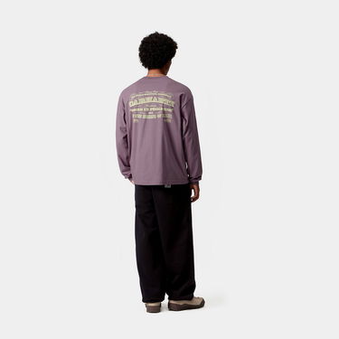 T-shirt Carhartt WIP Carhartt WIP 3 One 3 Long Sleeve T-Shirt Lilla | I035504_9, 1