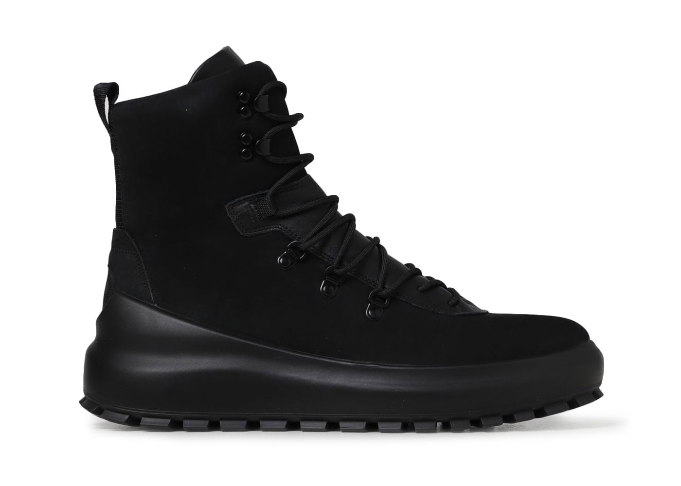 Sneakers og sko Stone Island Lace-Up Ankle Boots Black Sort | 77FWS0404V0029, 0