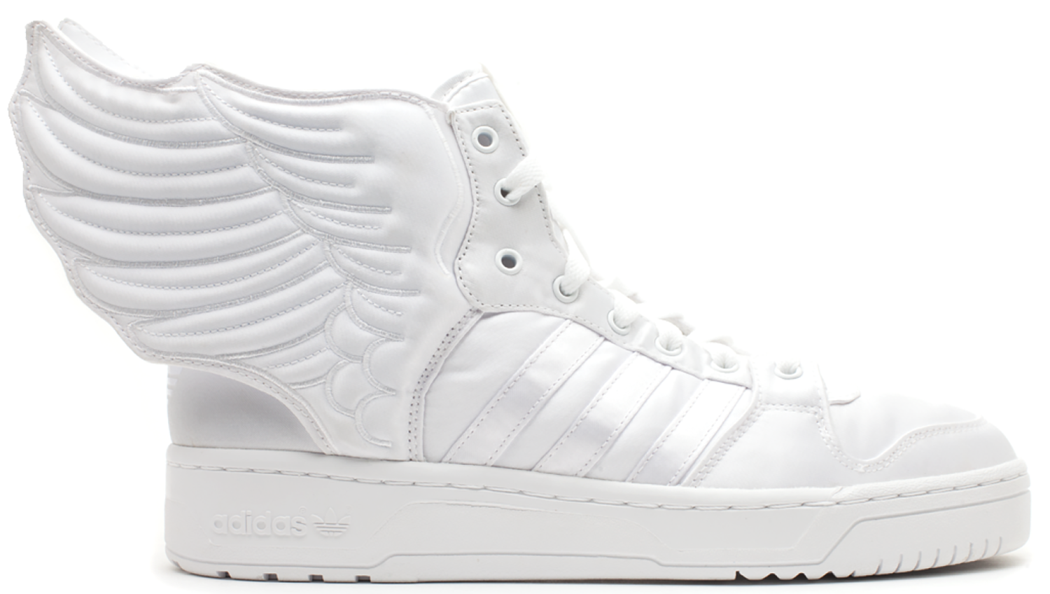 Sneakers og sko adidas Originals Jeremy Scott Wings 2.0 "Triple White" Hvid | V20699, 0