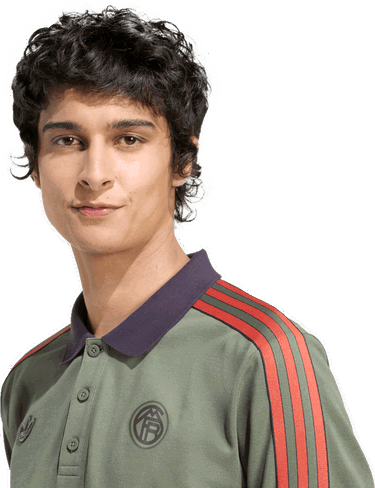 Polo skjorte adidas Originals FC Bayern Munich Icon Long Sleeve Polo Shirt Grøn | jn0253, 2