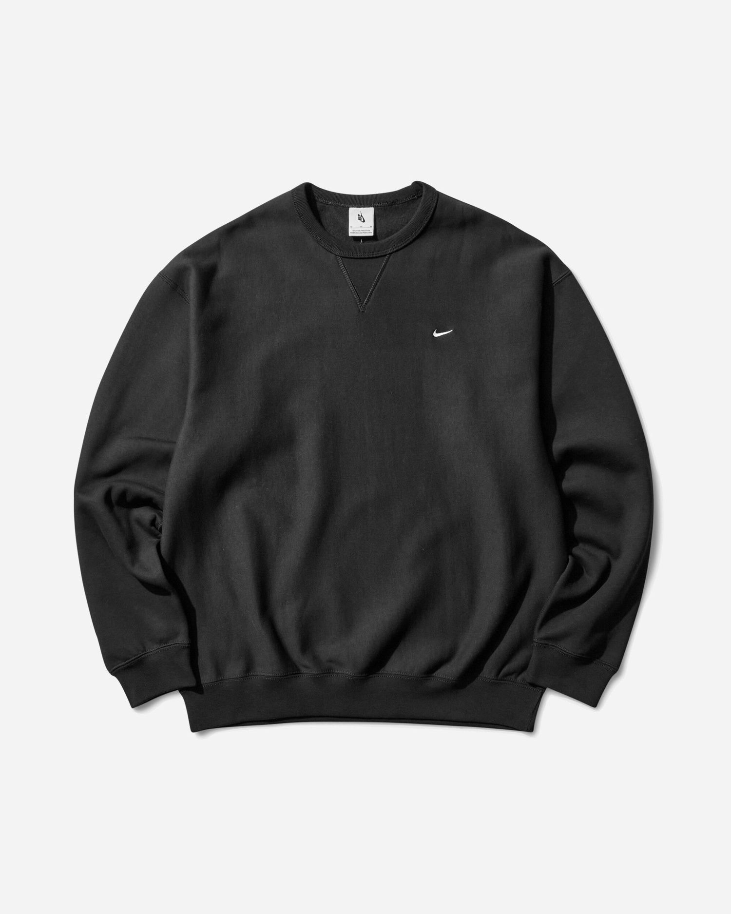 Sweatshirt Nike Solo Swoosh Crewneck Sweatshirt Sort | HV1086-010, 1