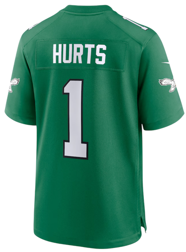 Jersey Nike NFL Philadelphia Eagles Jalen Hurts Jersey Grøn | 67NM-03T7-86F-CY0, 1