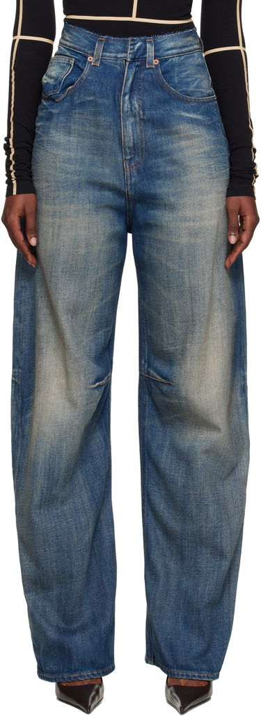 Jeans Maison Margiela Wide-Leg Jeans Blå | S52LA0266 M30017, 0