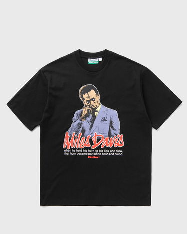 T-shirt Butter Goods Miles Davis Portrait Graphic T-Shirt Sort | P23667, 0