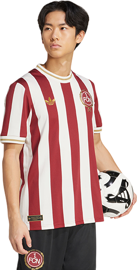 Jersey adidas Originals 1. FC Nürnberg 125th Anniversary Special Jersey by adidas Originals Rød | 5fcnjg6350, 4