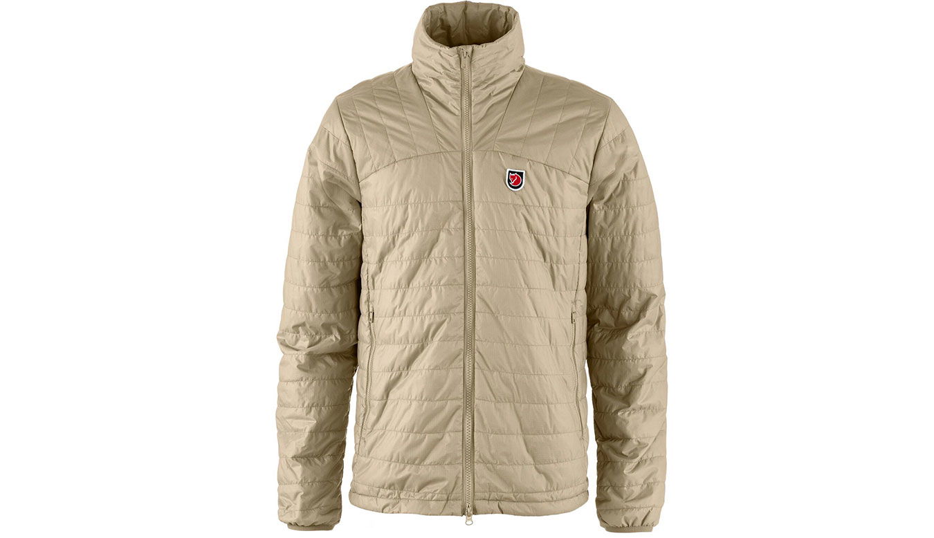 Puffer jakke FJÄLLRÄVEN Expedition X-Lätt Jacket Beige | F86333-118, 1
