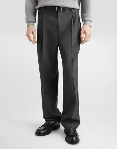 Bukser Dolce & Gabbana Dolce & Gabbana Double Darts Wool Pants Grå | GP0N2TFUZC2S8290, 3