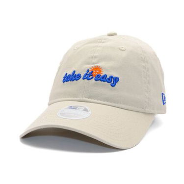Kasket New Era New Era 9TWENTY Phrase Adjustable Hat Beige | 60595355, 0