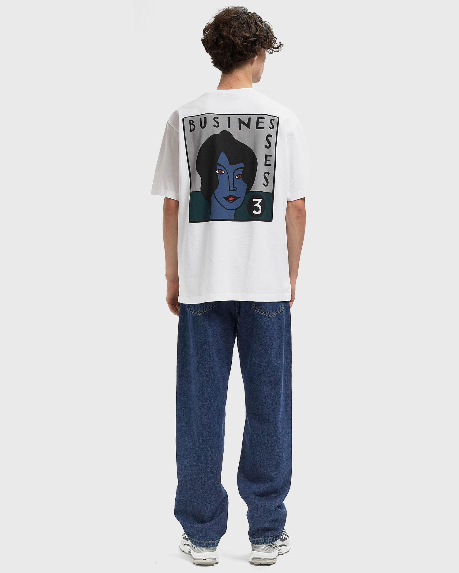 T-shirt By Parra NOTHING PLEASE T-Shirt Hvid | 54305, 1