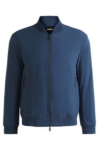 Slim-Fit Blouson Jacket