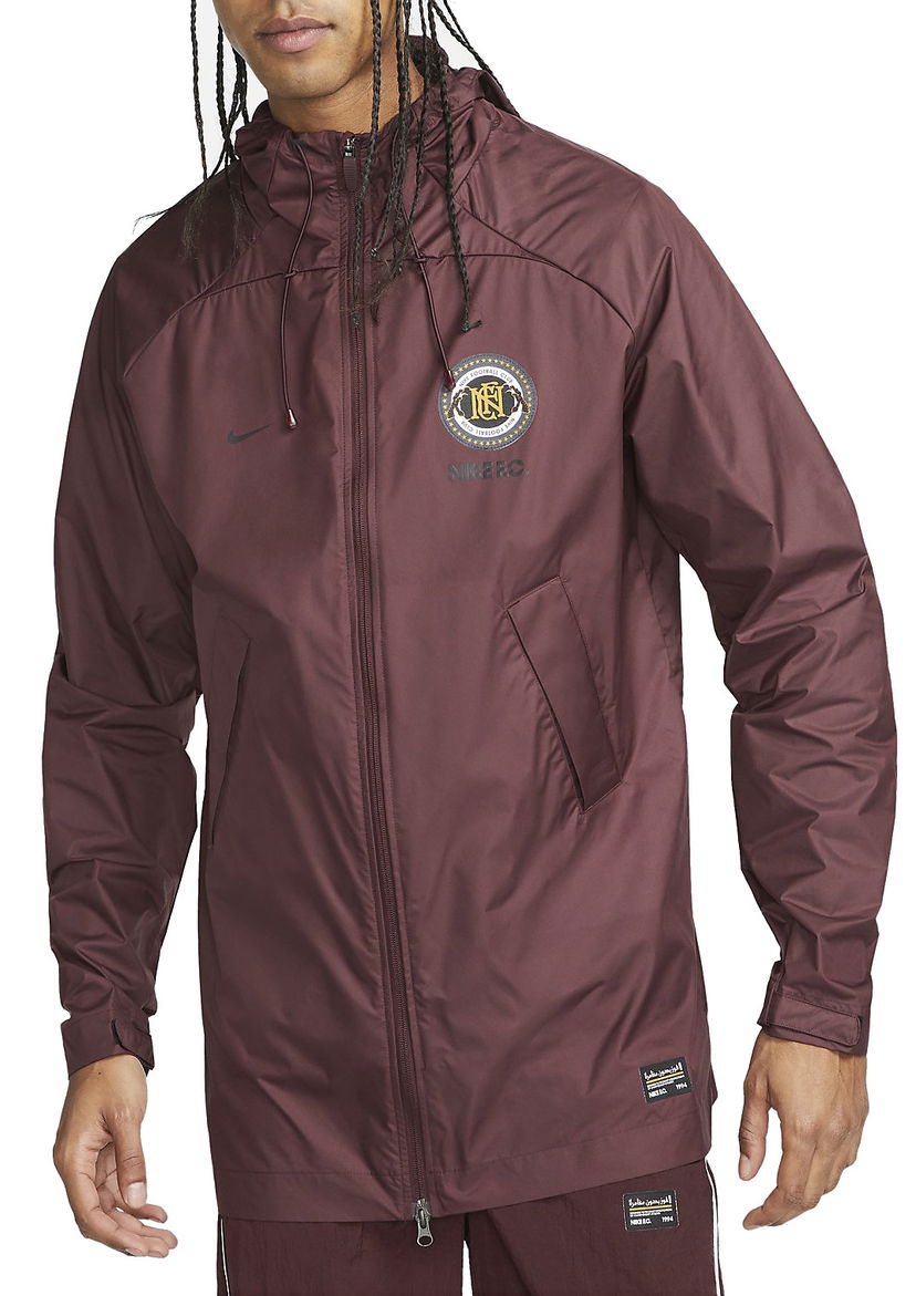 Vindjakke Nike Nike F.C. Storm-FIT Rain Jacket Bourgogne | dq5202-652
