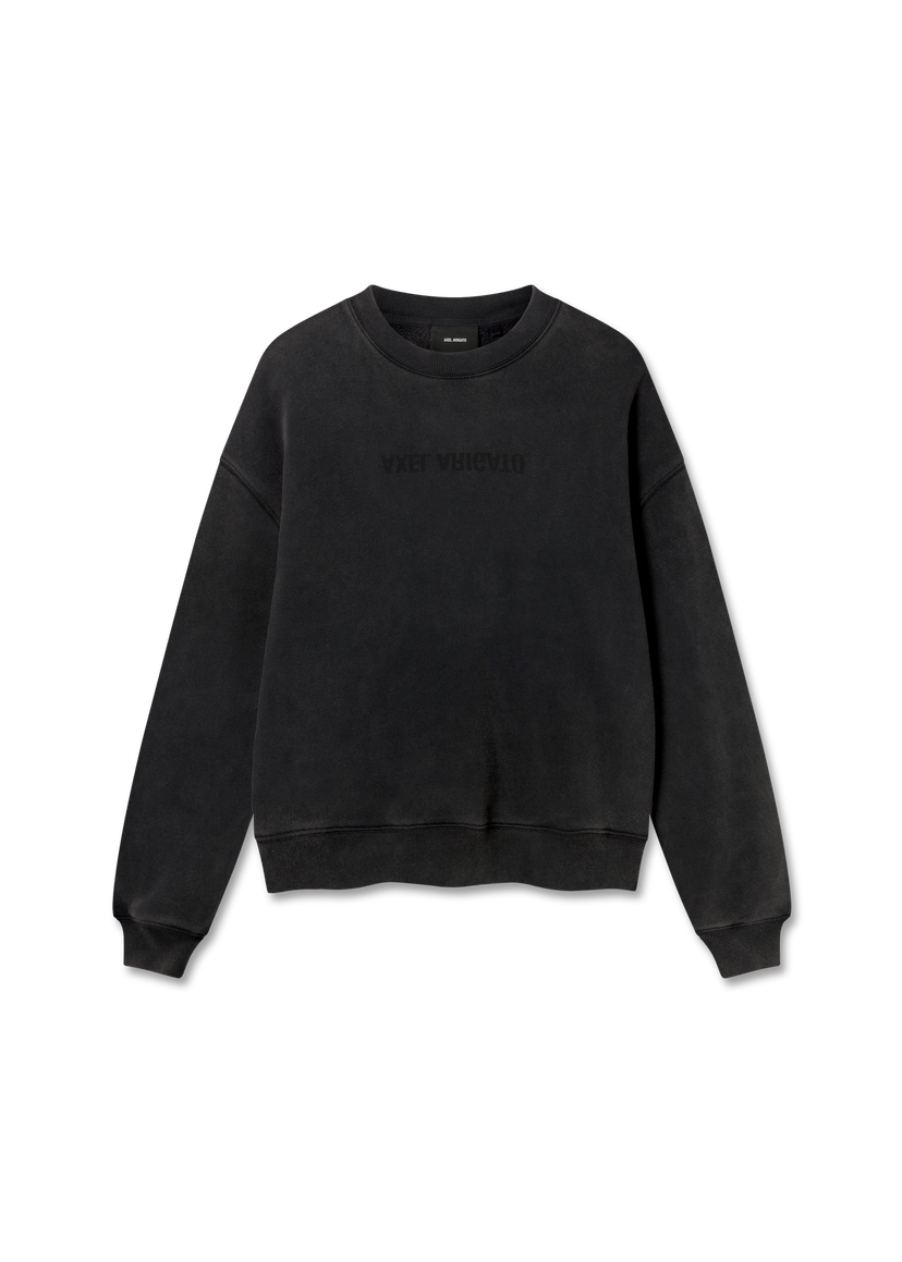 Sweatshirt AXEL ARIGATO Washed Sweatshirt Sort | A3122004