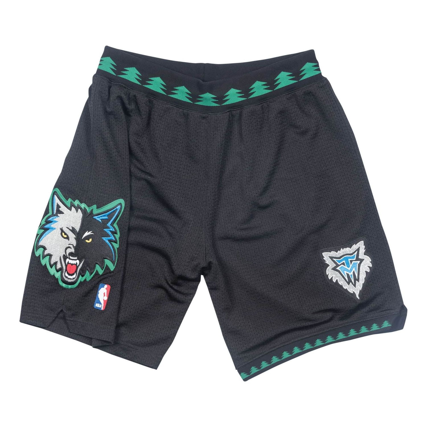 Shorts Mitchell & Ness Mitchell & Ness Minnesota Timberwolves Shorts Sort | ASHRGS18125-MTIBLCK03, 0