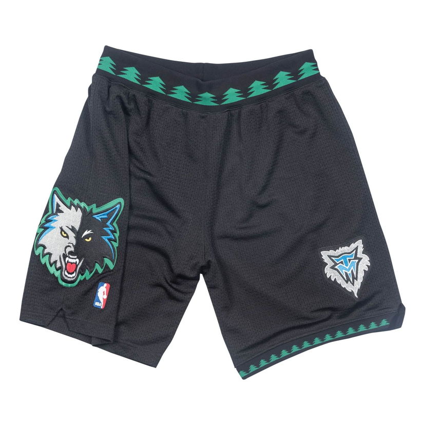 Shorts Mitchell & Ness Mitchell & Ness Minnesota Timberwolves Shorts Sort | ASHRGS18125-MTIBLCK03