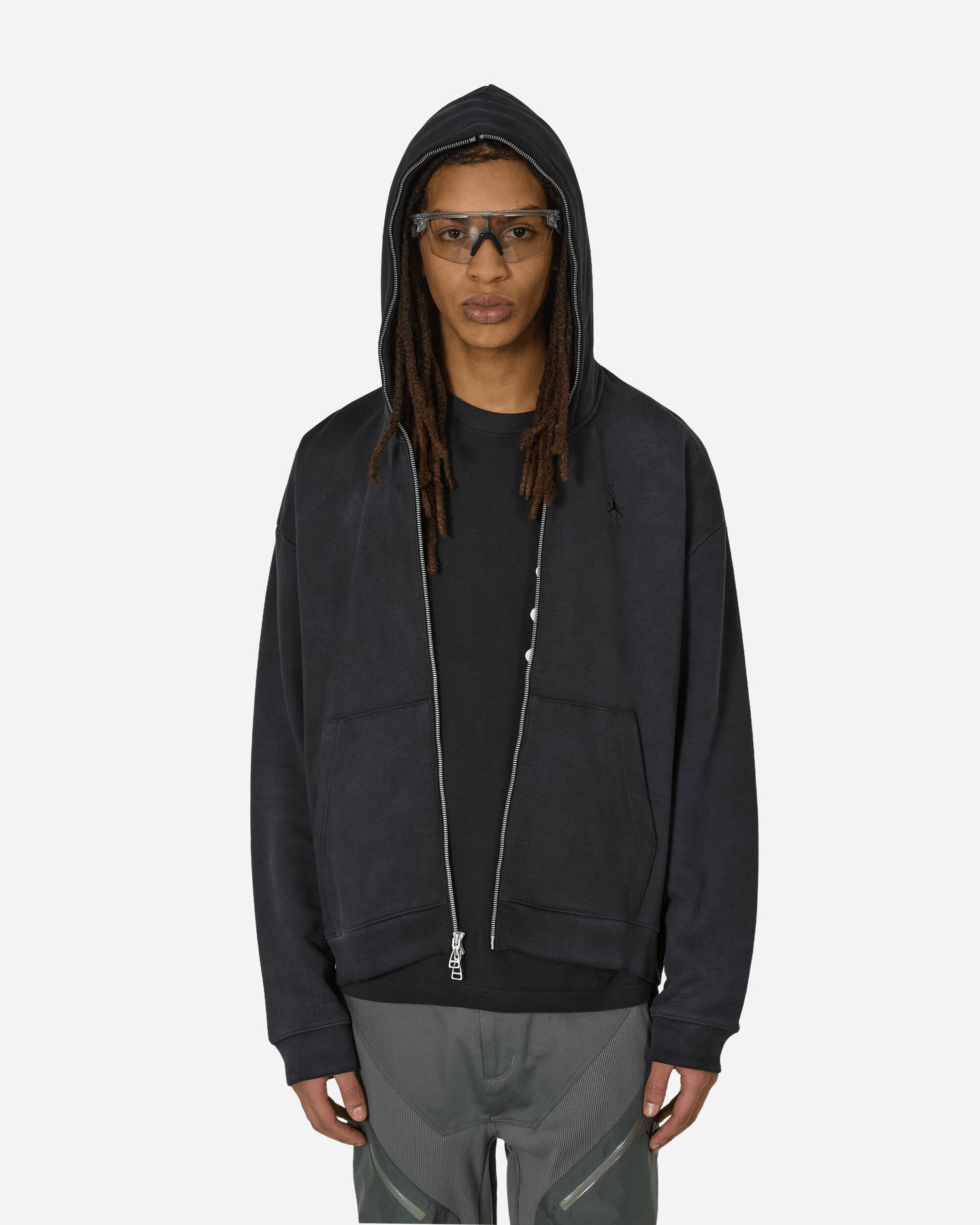 Sweatshirt Jordan Air Jordan x Travis Scott FULLZIP HOODIE Sort | DZ5500-010, 1