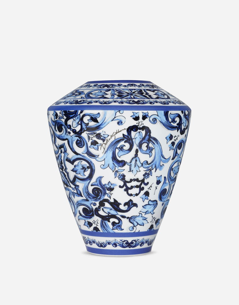 Home decor Dolce & Gabbana Dolce & Gabbana Large Amphora Porcelain Vase Flerfarvet | TCC198TCAMZUB011