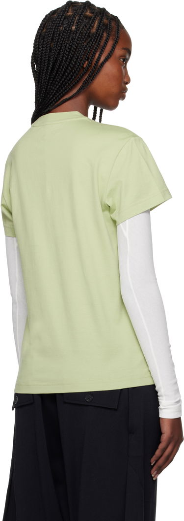 T-shirt Y-3 Y-3 Regular Short Sleeve T-Shirt Grøn | JM7828, 2