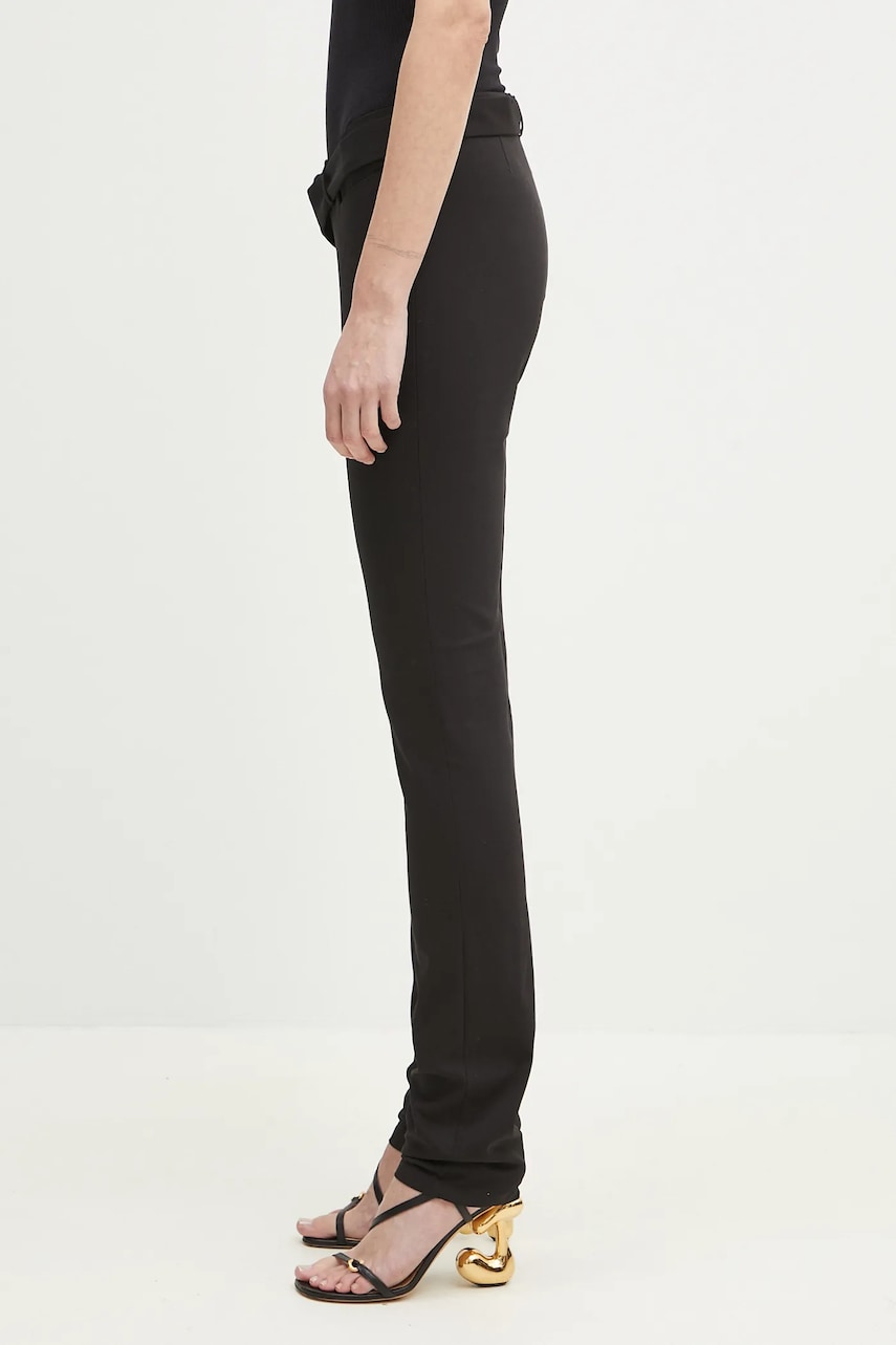Bukser Ottolinger Ottolinger Slim Leg Suit High Waist Pants Sort | 123.201423.02, 1