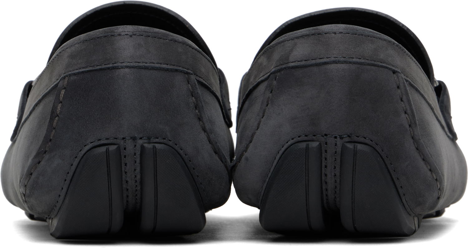 Sneakers og sko FERRAGAMO Salvatore Ferragamo Gancini Driver Loafers Grå | 778848, 1