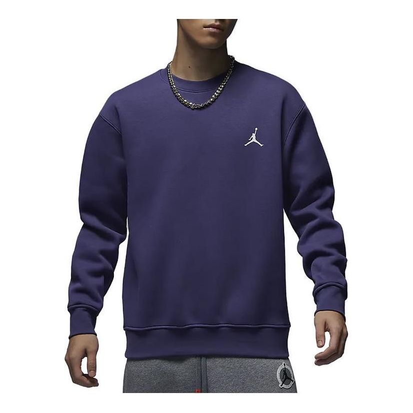 Sweater Jordan Flight MVP Graphic Fleece Crew-Neck Sweatshirt Lilla | FB7020-500