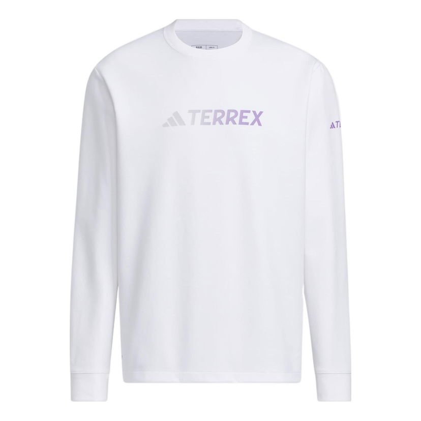 Sweatshirt adidas Performance Terrex Long Sleeve T-Shirt Hvid | IP9945