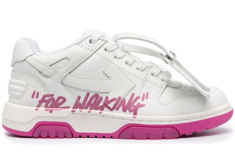 Sneakers og sko Off-White Out Of Office Low Tops W For Walking Fuschia Hvid | OWIA259F22LEA0020132, 0